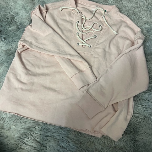 Aerie tie up sweater - Picture 6 of 10